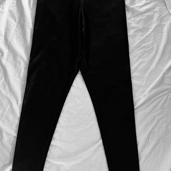 Commando szL Black Faux Leather Leggings SAKS Retail $128 - Picture 9 of 9